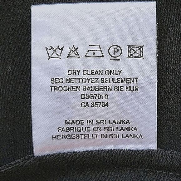 Planet silk crêpe chiffon monochromatic paisley ruffle blouse size M - Picture 7 of 11